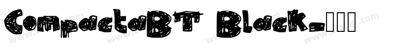 CompactaBT Black字体转换
